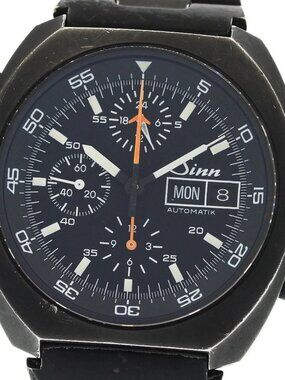 Sinn Space Chronograph Mission D1 142 Day date black Dial Automatic Men's_962723